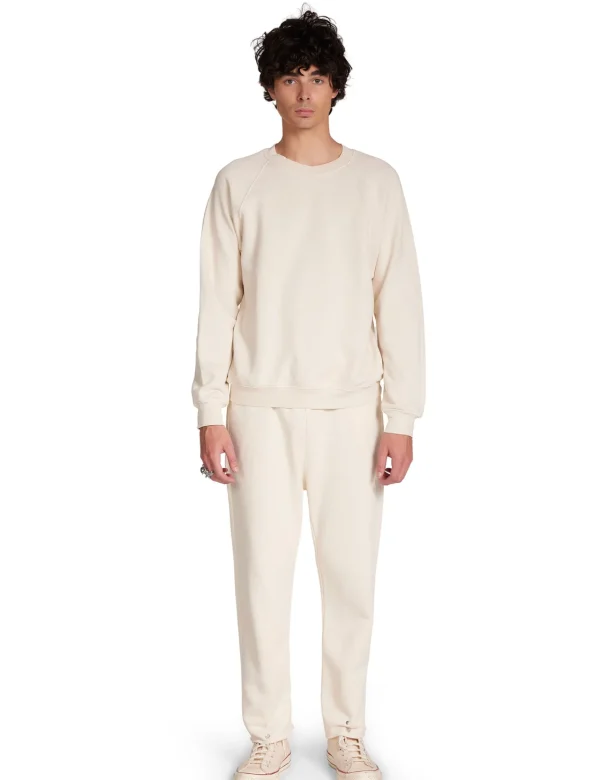 Sale LES TIEN Heavyweight Classic Raglan Ivory