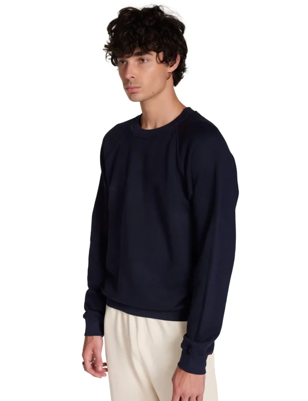 Hot LES TIEN Heavyweight Classic Raglan Navy