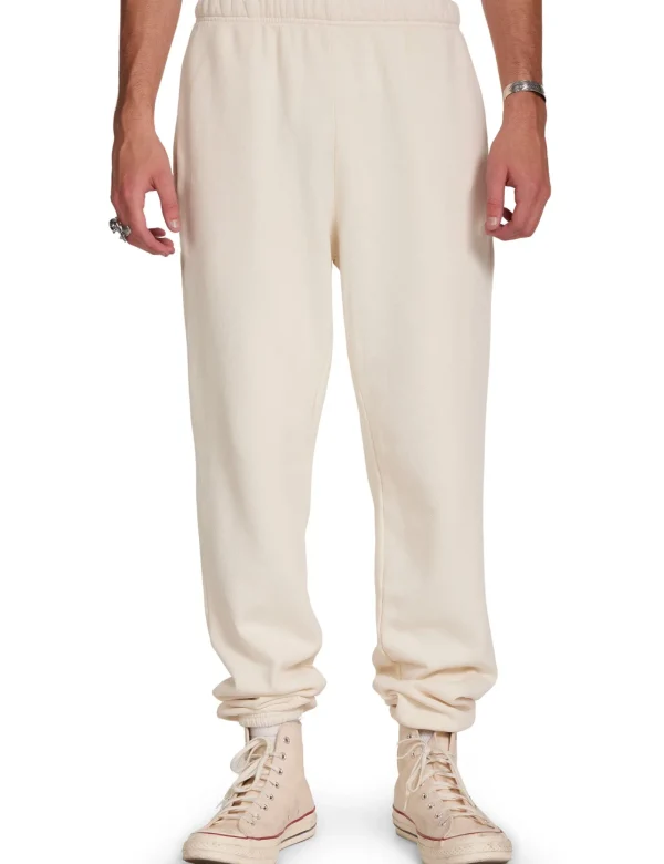 Fashion LES TIEN Heavyweight Classic Sweatpant Ivory