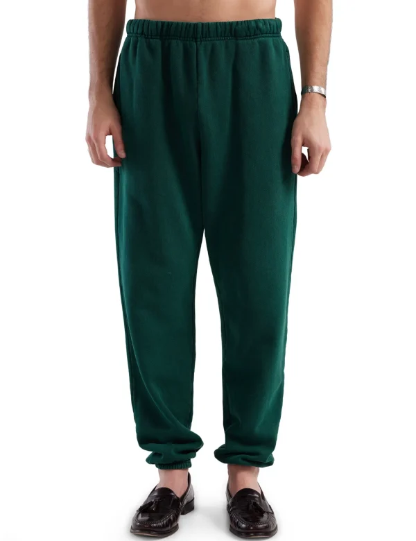 Online LES TIEN Heavyweight Classic Sweatpant Washed Emerald