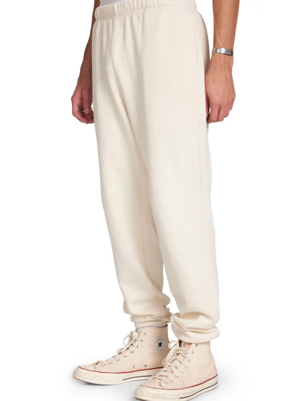 Fashion LES TIEN Heavyweight Classic Sweatpant Ivory