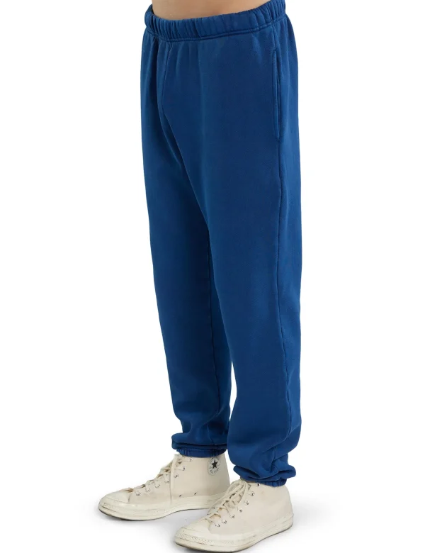 Discount LES TIEN Heavyweight Classic Sweatpant Washed Blue 42