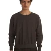 Online LES TIEN Heavyweight Crew Vintage Black