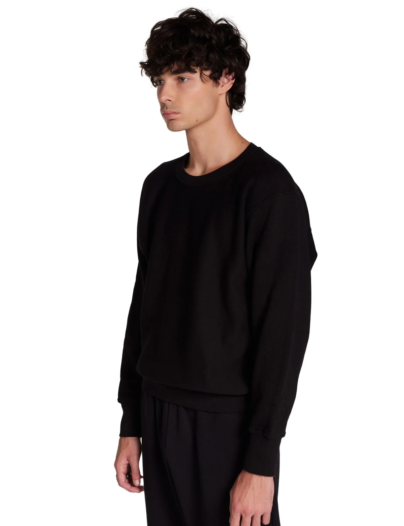 heavyweight_crew_1-1.webp Outlet LES TIEN Heavyweight Crew Jet Black