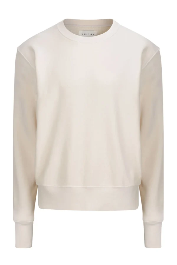 Best LES TIEN Heavyweight Crew Ivory