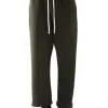Best LES TIEN Heavyweight Cropped Relaxed Pant Forest