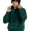 Online LES TIEN Heavyweight Hoodie Washed Emerald