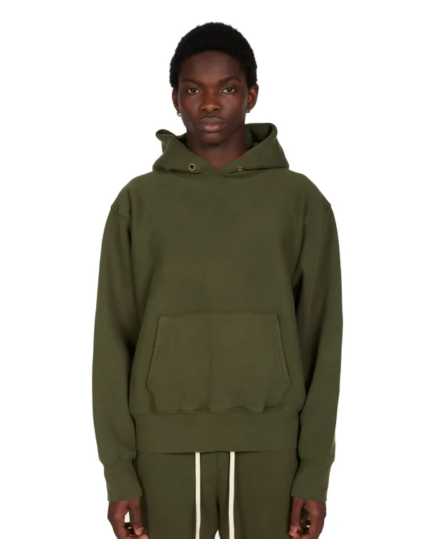 Online LES TIEN Heavyweight Hoodie Forest