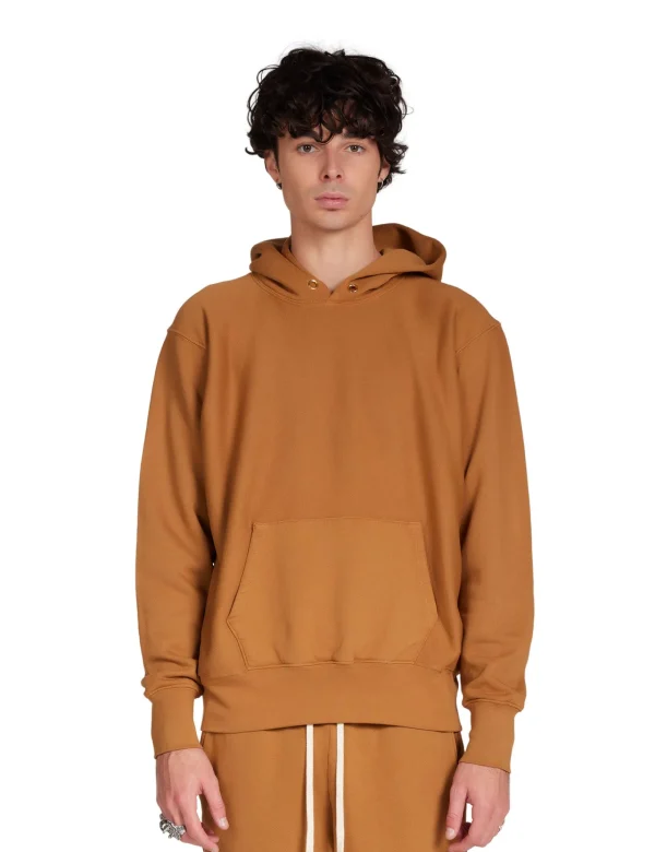 Clearance LES TIEN Heavyweight Hoodie Sahara