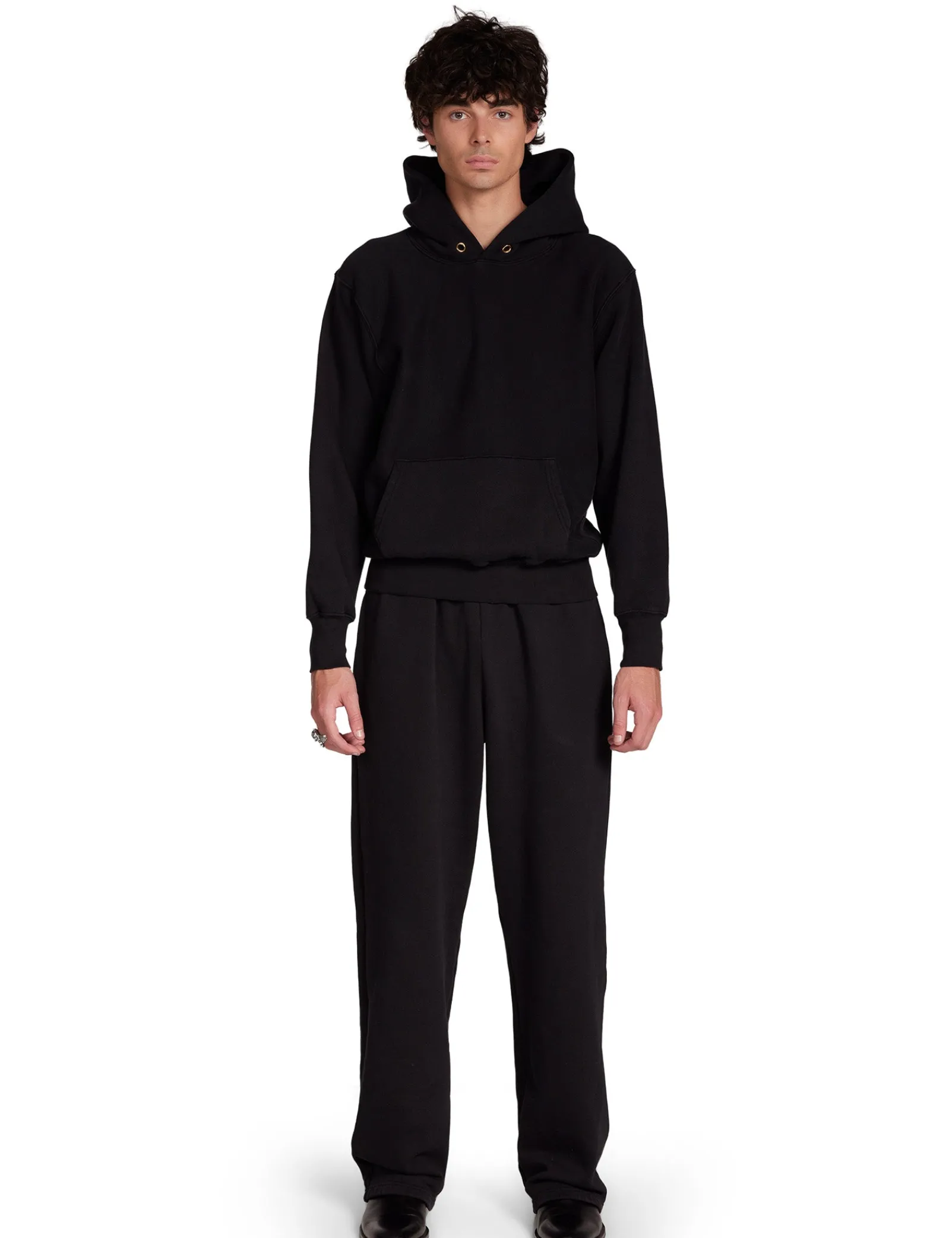 heavyweight_hoodie_1-14.webp Clearance LES TIEN Heavyweight Hoodie Jet Black
