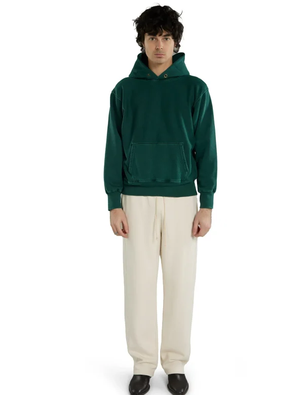 Online LES TIEN Heavyweight Hoodie Washed Emerald