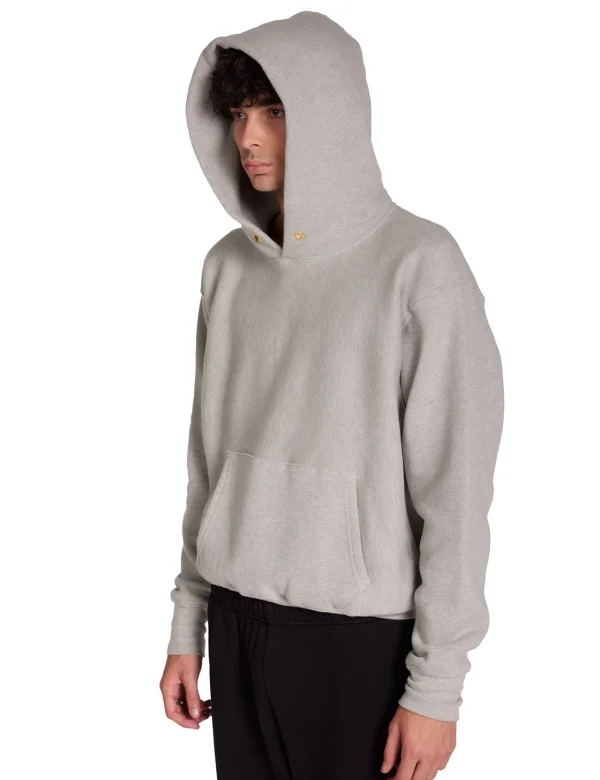 Outlet LES TIEN Heavyweight Hoodie Heather Grey