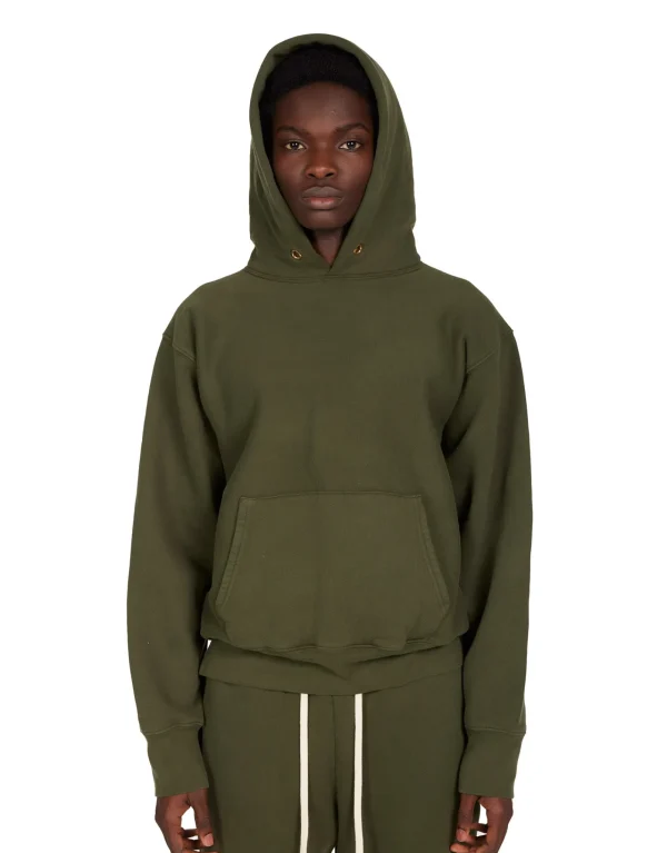 Online LES TIEN Heavyweight Hoodie Forest