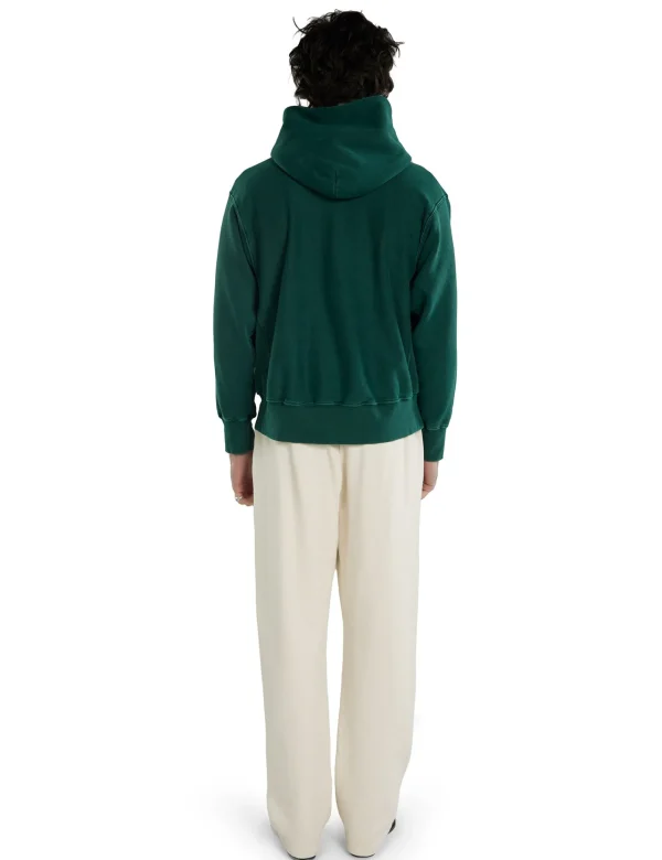 Online LES TIEN Heavyweight Hoodie Washed Emerald