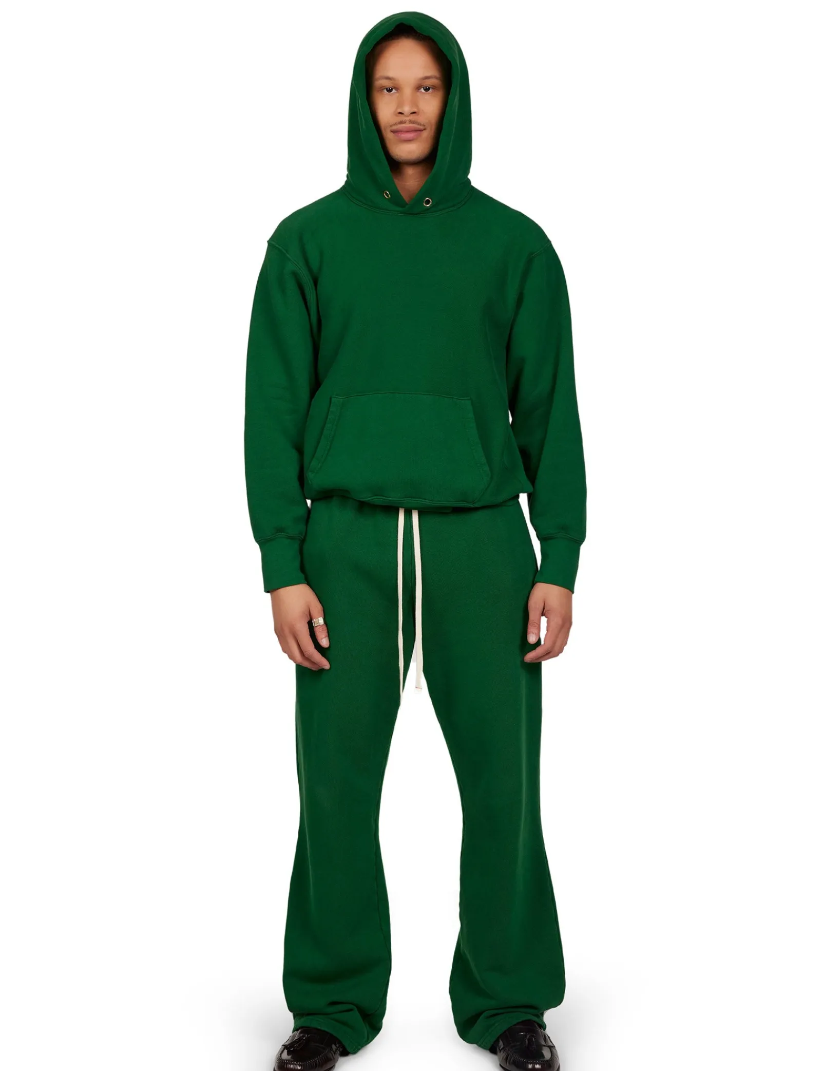 heavyweight_hoodie_4-3.webp Sale LES TIEN Heavyweight Hoodie Washed Verde