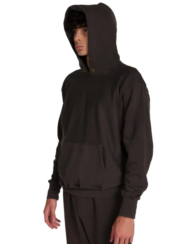 Outlet LES TIEN Heavyweight Hoodie Vintage Black