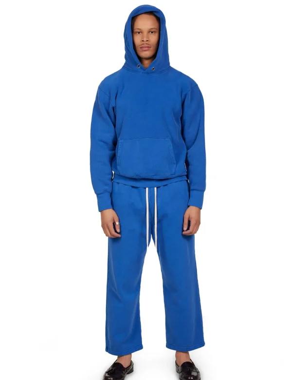 New LES TIEN Heavyweight Hoodie Washed Capri