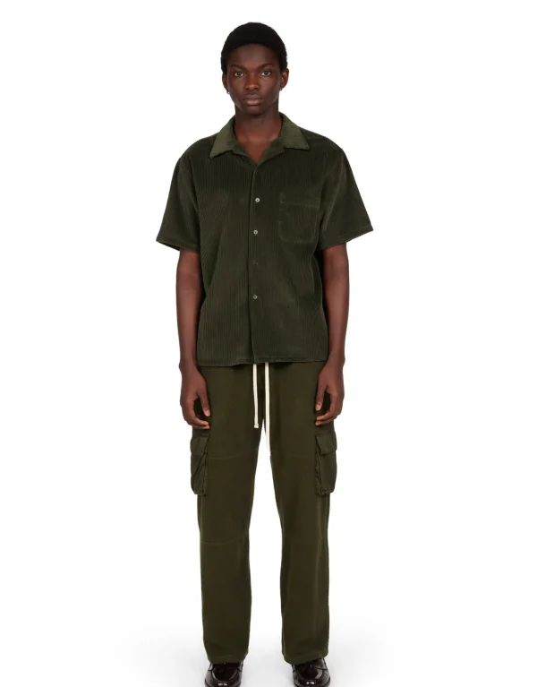 Hot LES TIEN Heavyweight Inside Out Cargo Pant Forest
