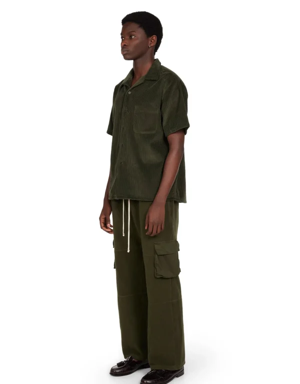 Hot LES TIEN Heavyweight Inside Out Cargo Pant Forest