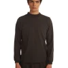 Online LES TIEN Heavyweight Mock Neck Long Sleeve Vintage Black