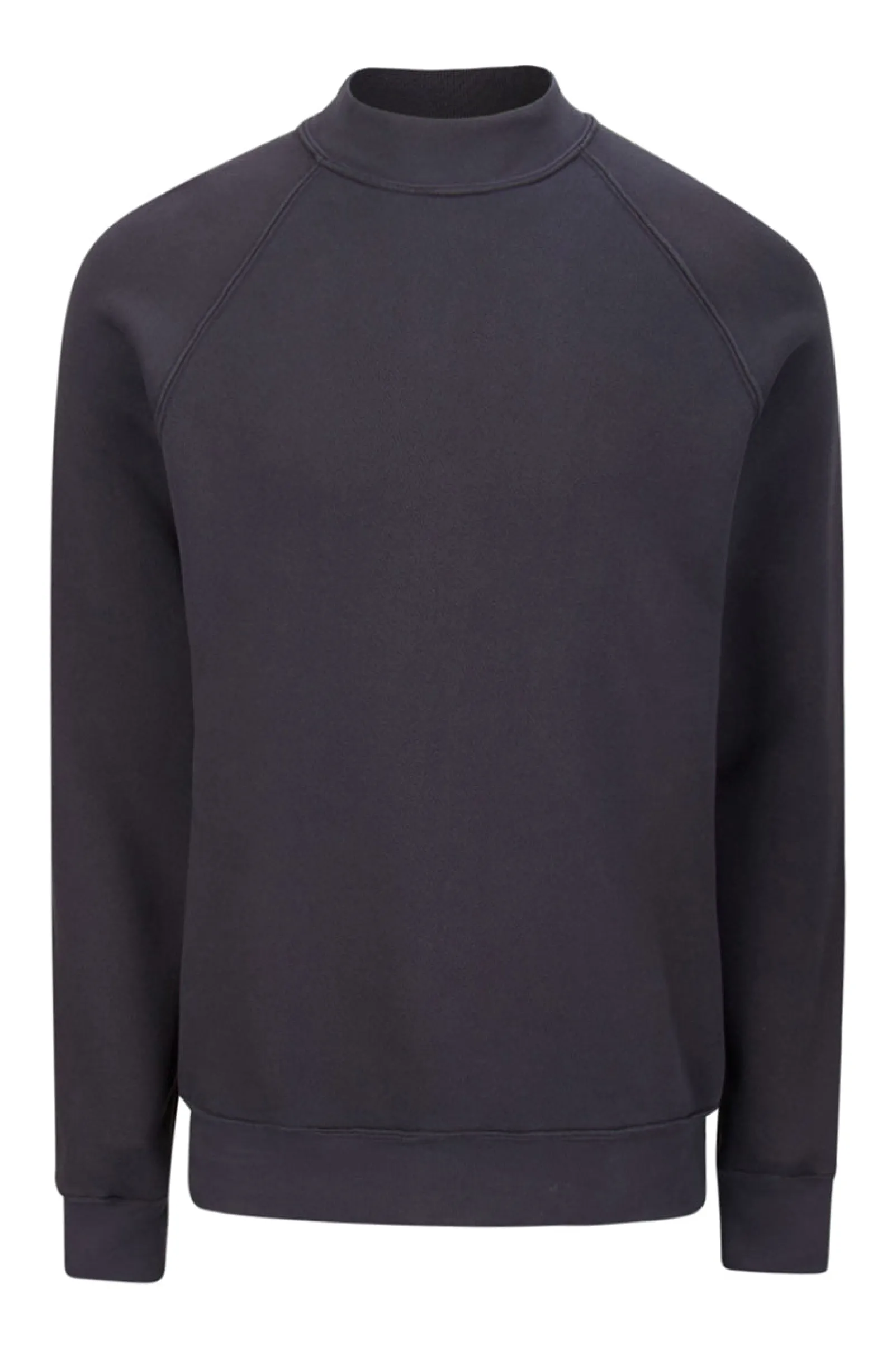 heavyweight_mock_neck_rag_5-1.webp Sale LES TIEN Heavyweight Mock Neck Raglan Vintage Black