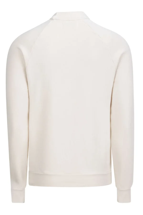 Outlet LES TIEN Heavyweight Mock Neck Raglan Ivory