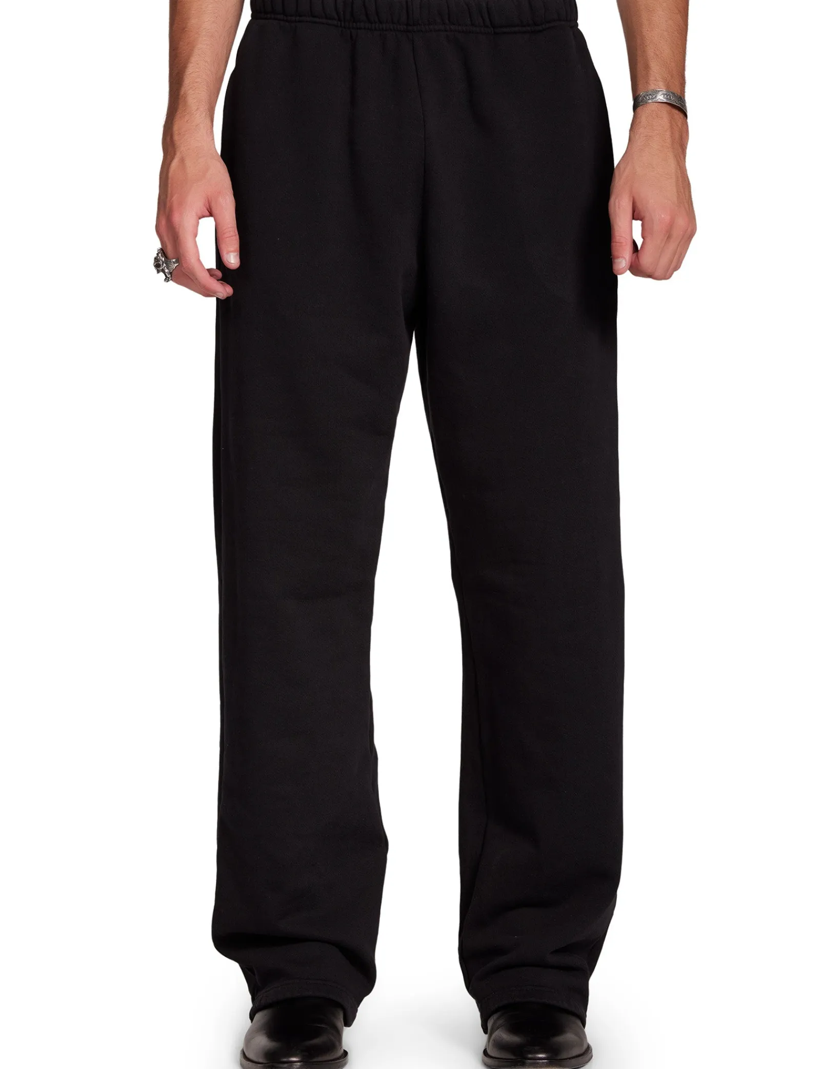 heavyweight_puddle_pant_0-6.webp Clearance LES TIEN Heavyweight Puddle Pant Jet Black