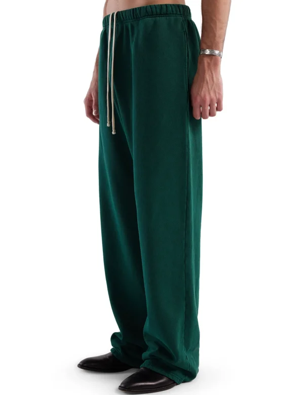 Hot LES TIEN Heavyweight Puddle Pant Washed Emerald