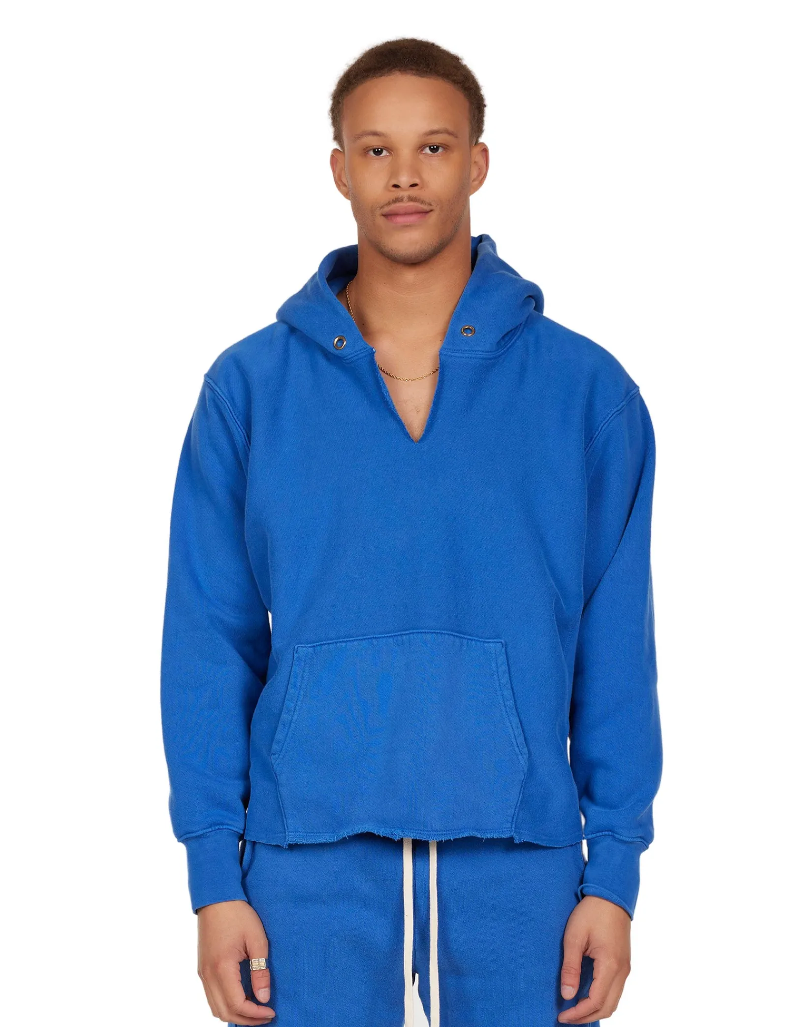 heavyweight_raw_cropped_h_0-5.webp Clearance LES TIEN Heavyweight Raw Cropped Hoodie Washed Capri