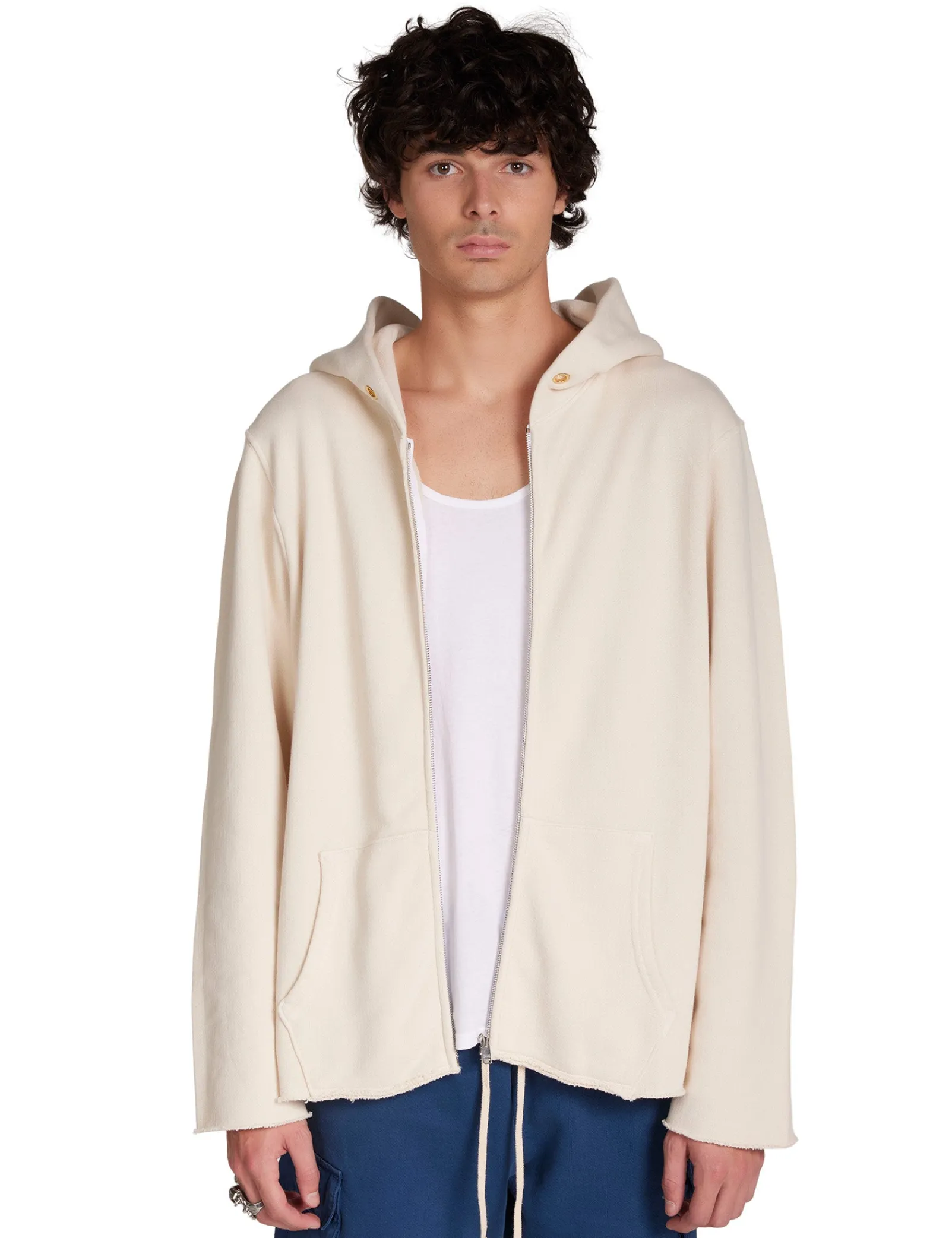 heavyweight_raw_zip_hoodi_0-4.webp New LES TIEN Heavyweight Raw Zip Hoodie Ivory