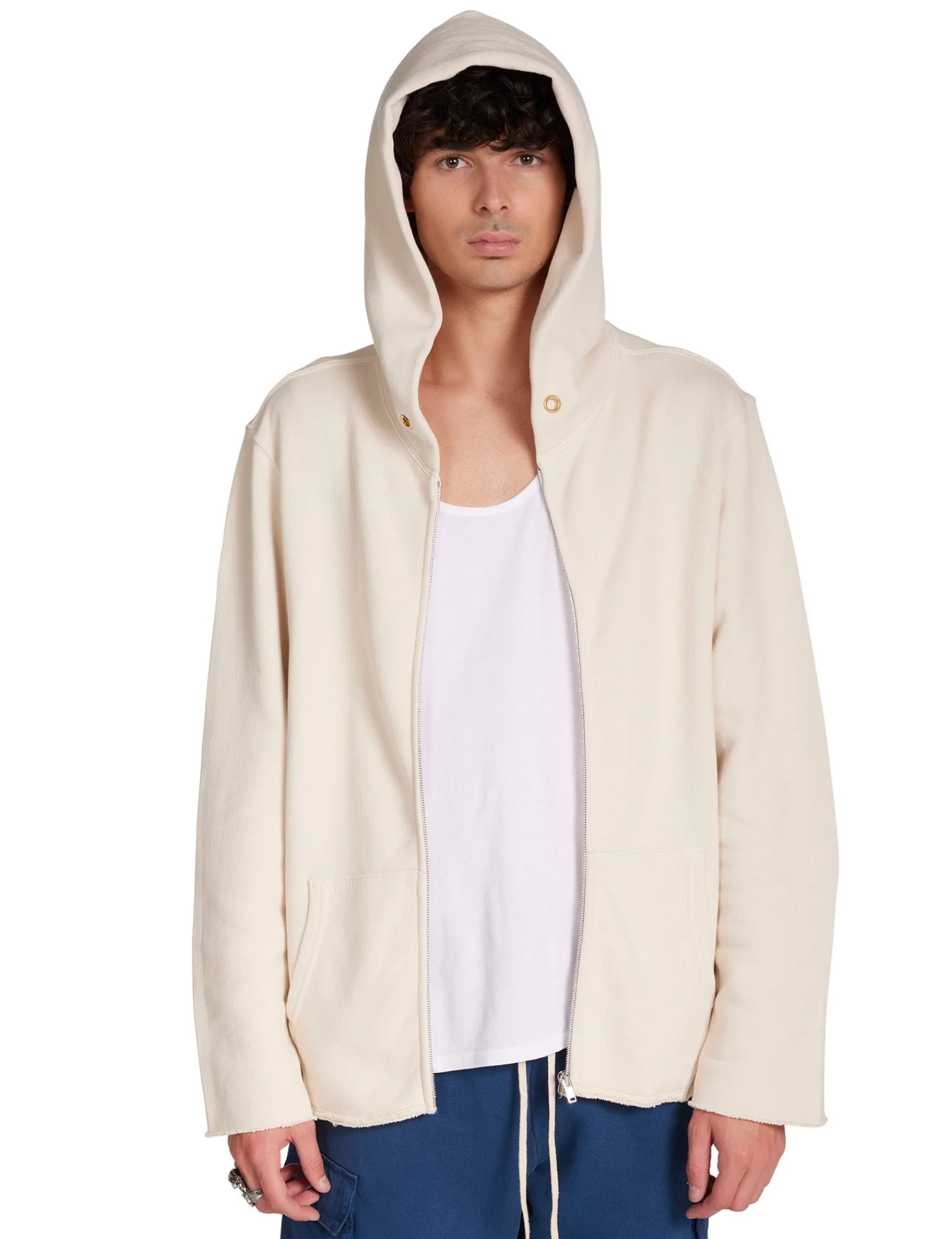 heavyweight_raw_zip_hoodi_2-4.webp New LES TIEN Heavyweight Raw Zip Hoodie Ivory