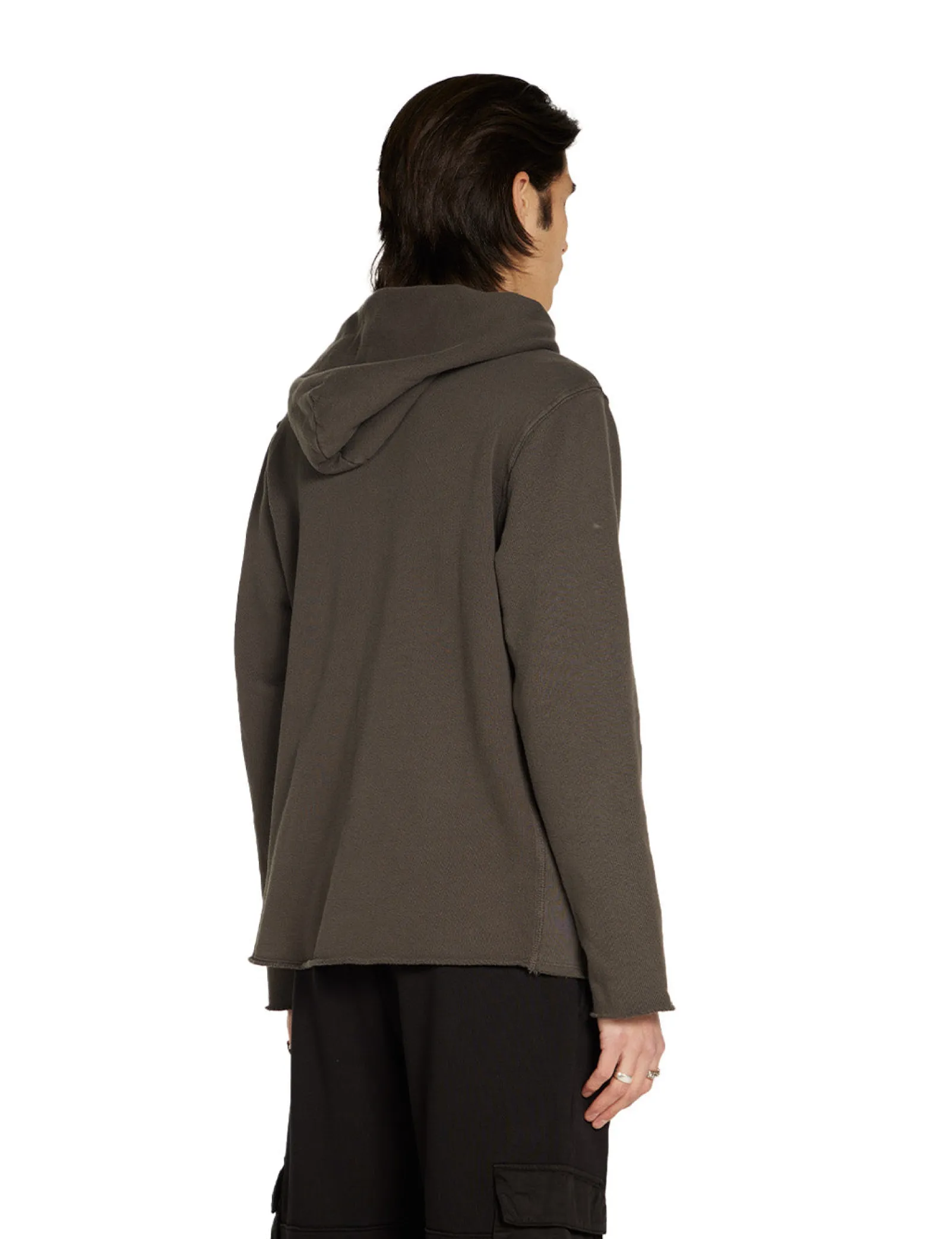 heavyweight_raw_zip_hoodi_2.webp New LES TIEN Heavyweight Raw Zip Hoodie Vintage Black