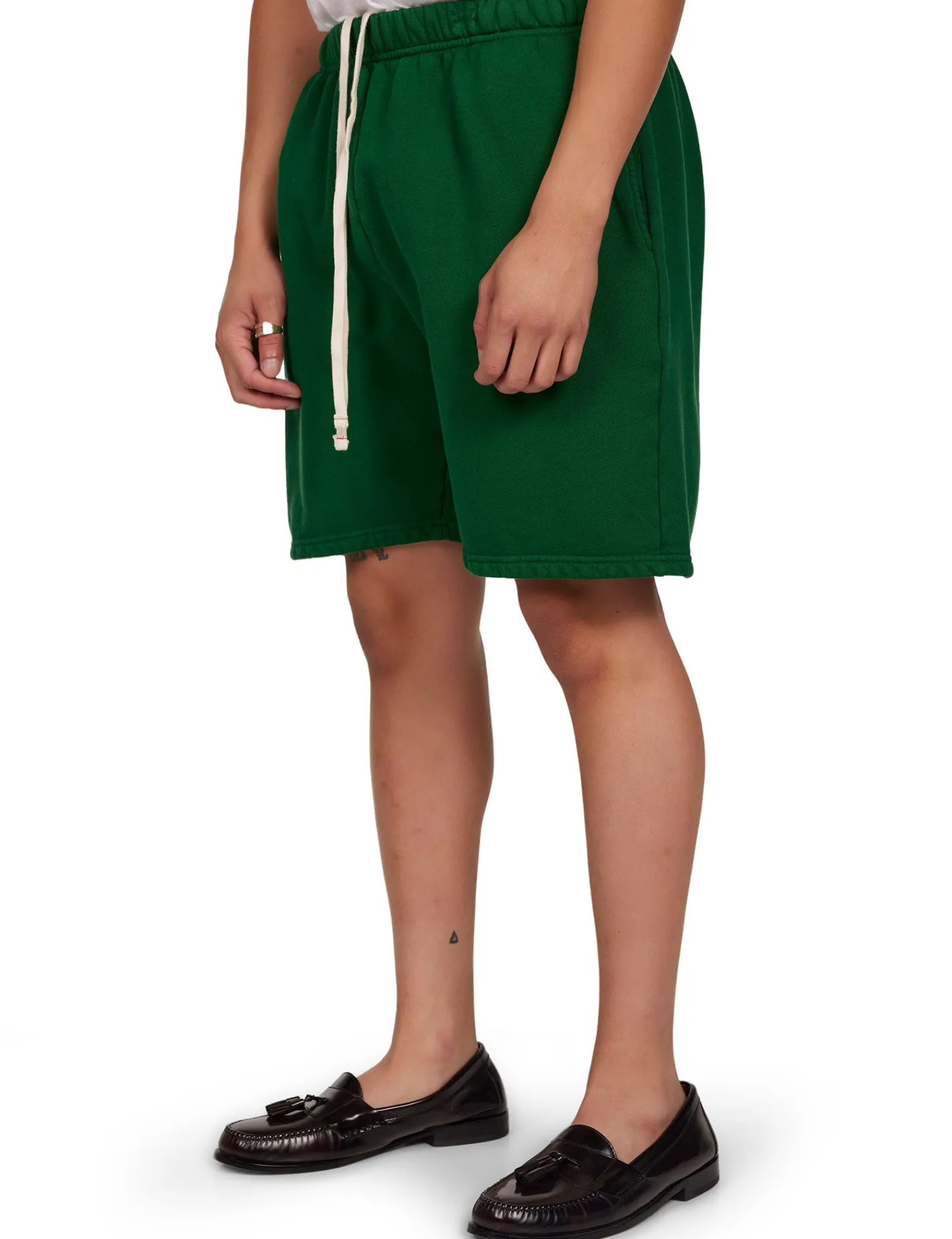 heavyweight_rider_short_1.webp Sale LES TIEN Heavyweight Rider Short Washed Verde