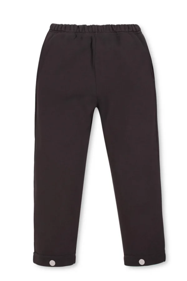 New LES TIEN Heavyweight Snap Front Pant Vintage Black