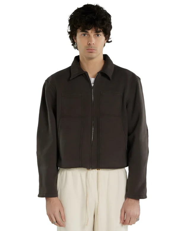 Sale LES TIEN Heavyweight Utility Jacket Vintage Black