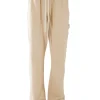 Fashion LES TIEN Heavyweight Utility Puddle Pant Cream