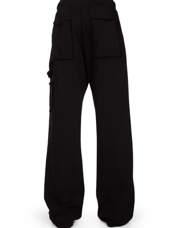 Fashion LES TIEN Heavyweight Utility Puddle Pant Jet Black