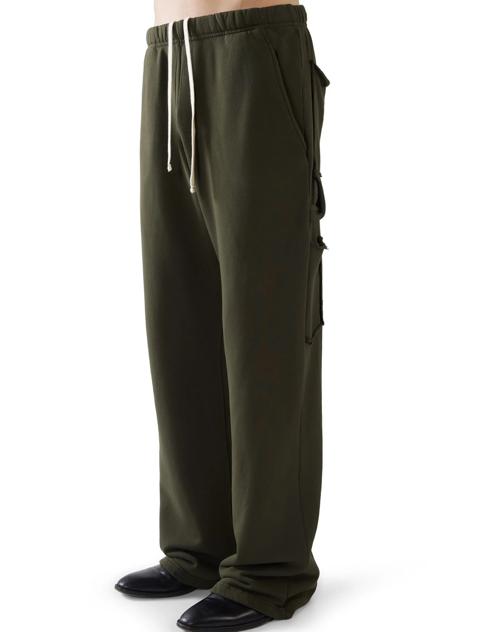 heavyweight_utility_puddl_4-4.webp Sale LES TIEN Heavyweight Utility Puddle Pant Forest