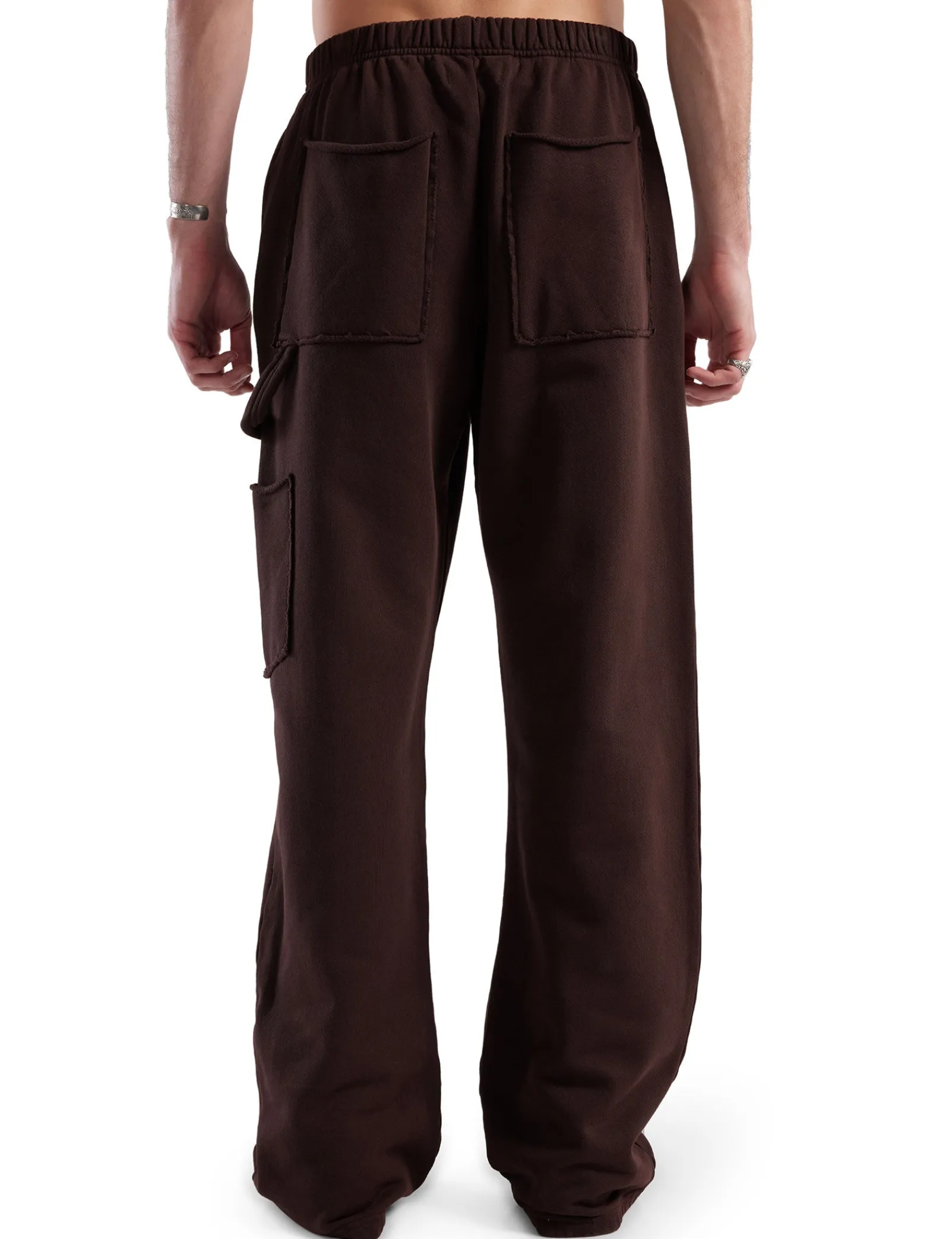 heavyweight_utility_puddl_4.webp Hot LES TIEN Heavyweight Utility Puddle Pant Washed Brown Fig
