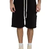 Clearance LES TIEN Heavyweight Utility Short Jet Black