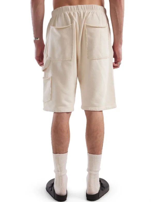 Sale LES TIEN Heavyweight Utility Short Ivory