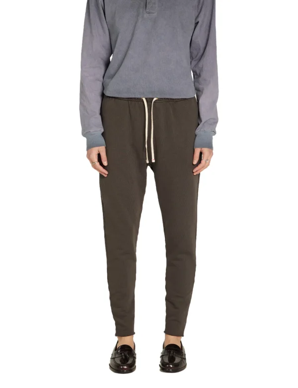 Sale LES TIEN Heavyweight Warm Up Pant Vintage Black