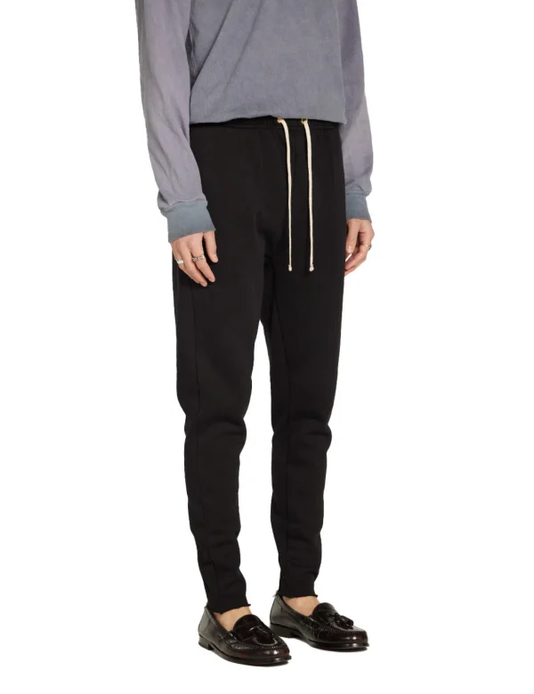 New LES TIEN Heavyweight Warm Up Pant Jet Black