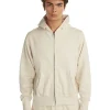 Online LES TIEN Heavyweight Zip Hoodie Ivory
