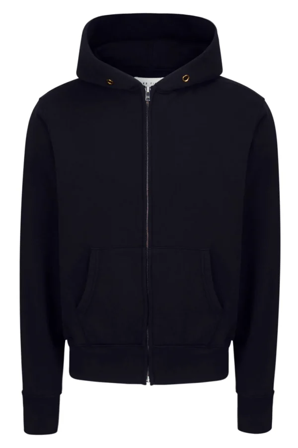 Hot LES TIEN Heavyweight Zip Hoodie Navy