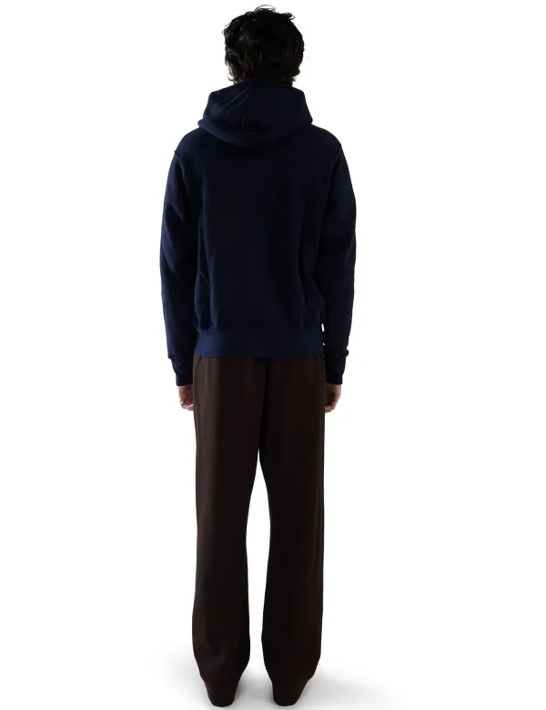 Hot LES TIEN Heavyweight Zip Hoodie Navy