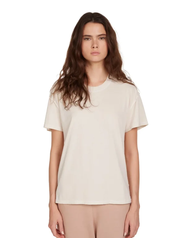 Hot LES TIEN Isla Inside Out Tee Ivory