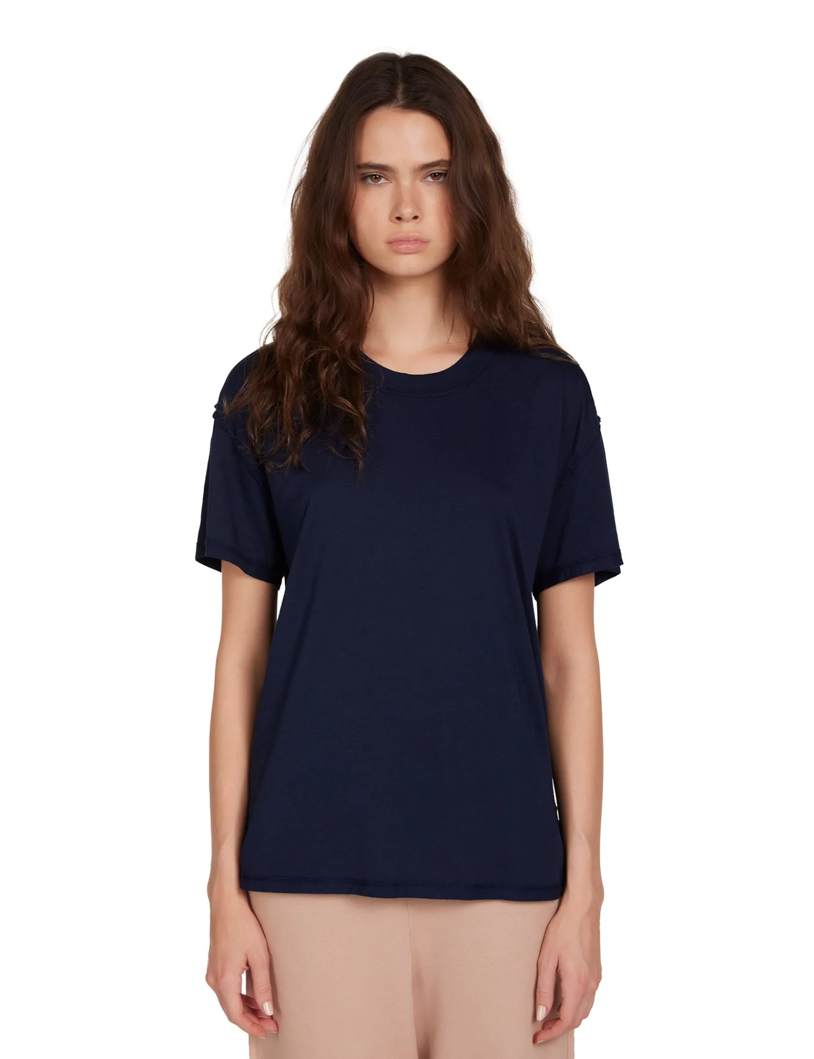 isla_inside_out_tee_0-4.webp Outlet LES TIEN Isla Inside Out Tee Navy