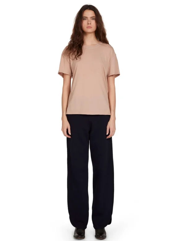 Fashion LES TIEN Isla Inside Out Tee Mauve