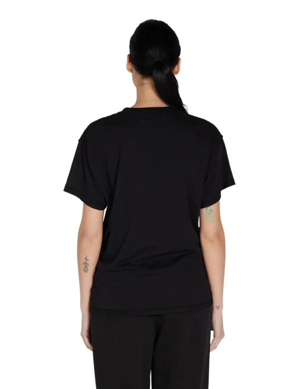 Fashion LES TIEN Isla Inside Out Tee Jet Black